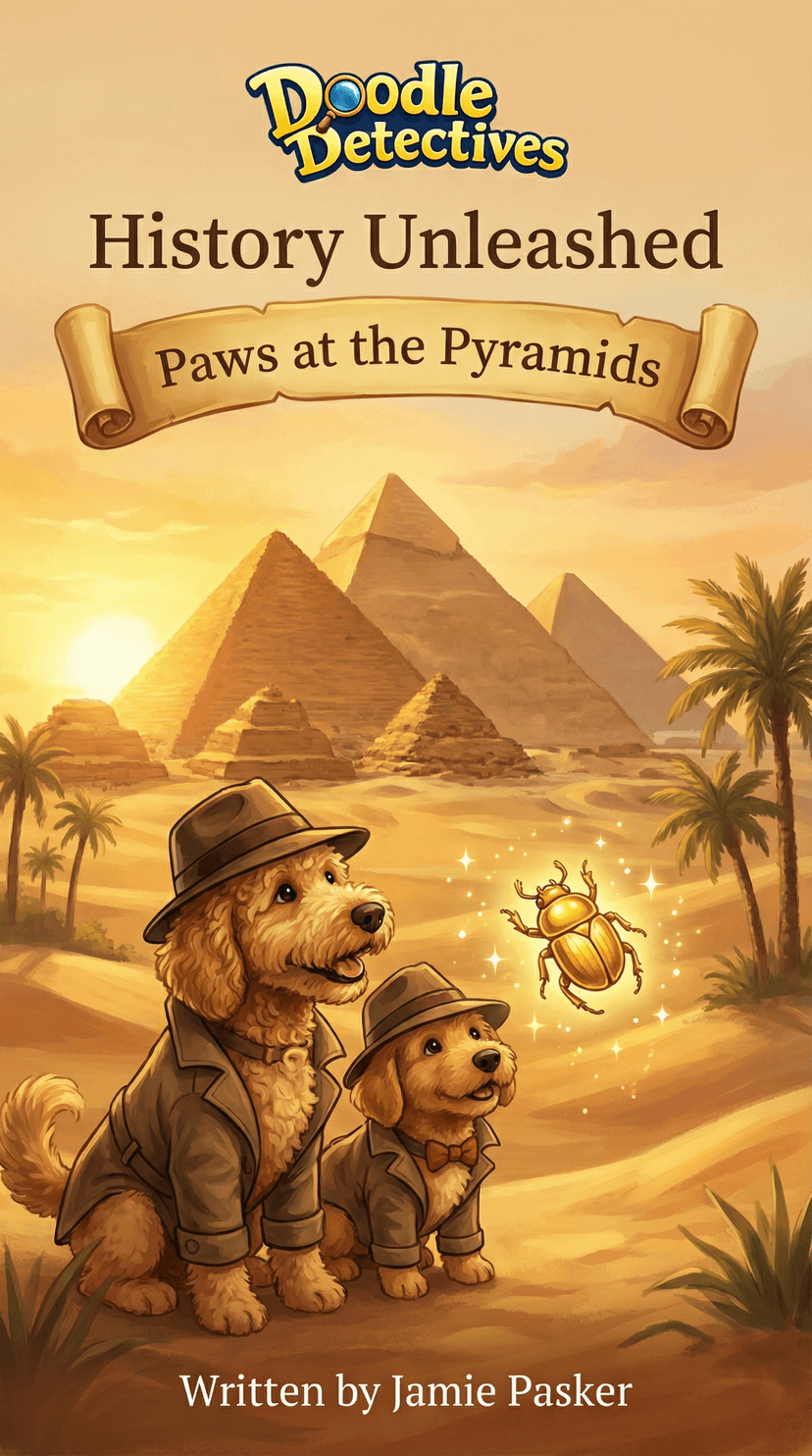 Doodle Detectives Book 1: Paws at the Pyramids