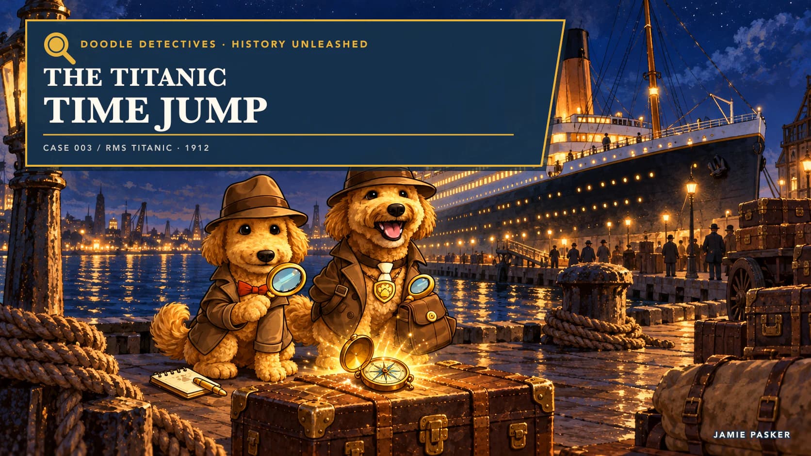 The Titanic Time Jump book cover
